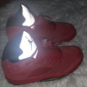Jordan 5 “red suede”
